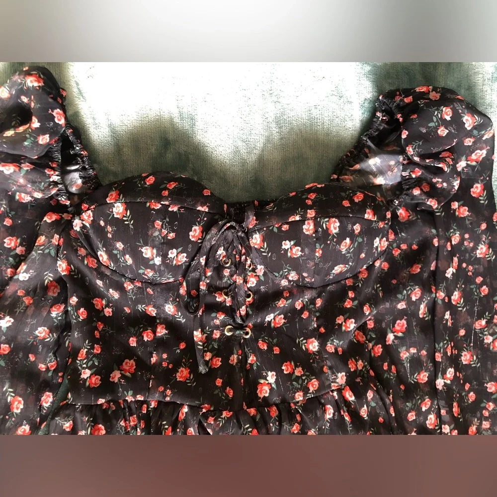 Floral Corset dress - Picture 2 of 7